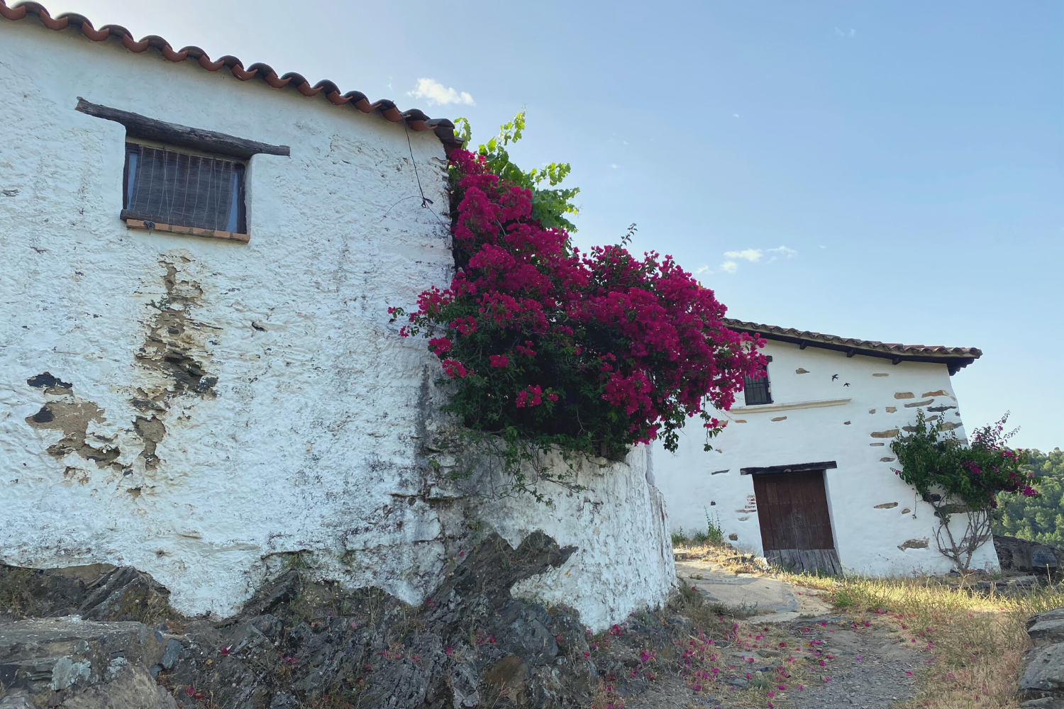 Casas de Los Madroñeros, aldea de Alájar